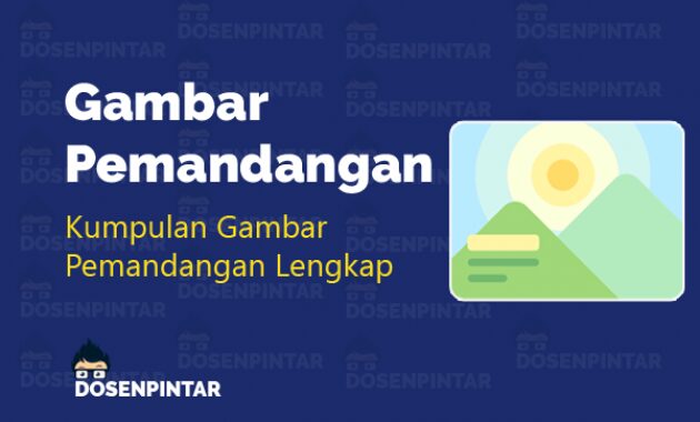 Terbaru Lukisan Dan Gambar Pemandangan Alam