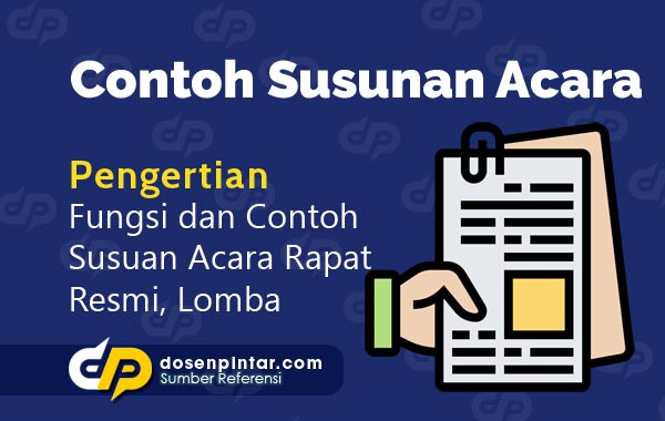 Contoh Susunan Acara Singkat Rapat Formal Perpisahan