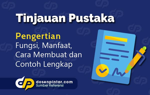 Contoh tinjauan pustaka dalam proposal