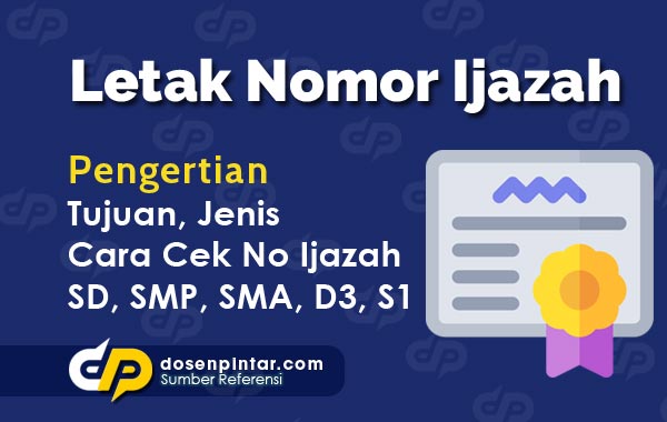 Letak Nomor Ijazah