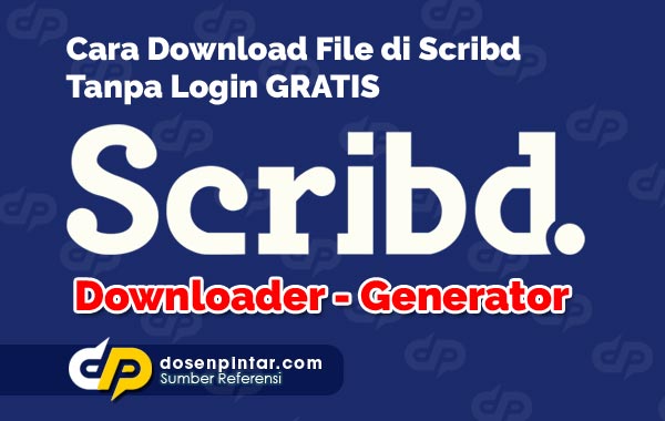 Cara Download File di Scribd