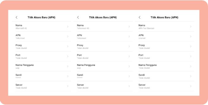 APN Telkomsel 3G 4G Cepat & Stabil Terbaru | dosenpintar.com