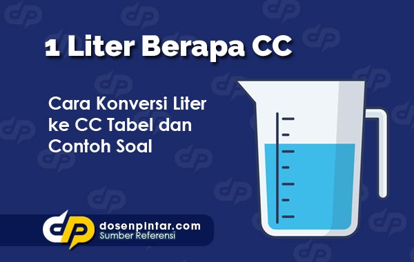 Cc Berapa Liter Berikut Penjelasan Dan Cara Menghitungnya 56 Off 9957