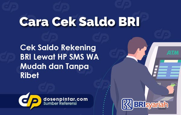 Cara Cek Saldo BRI