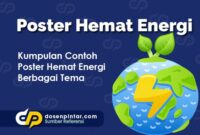 Contoh Poster Hemat Energi