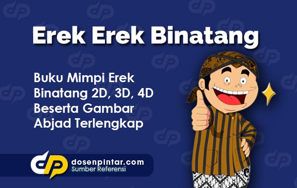 Erek Erek Binatang Abjad A Z Bergambar Lengkap Dosenpintar Com