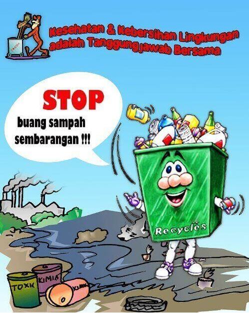 Poster Lingkungan Sehat dan Bersih