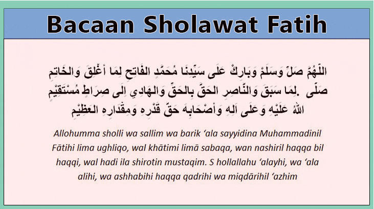 Sholawat Fatih