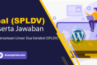 Soal Persamaan Linear Dua Variabel (SPLDV)