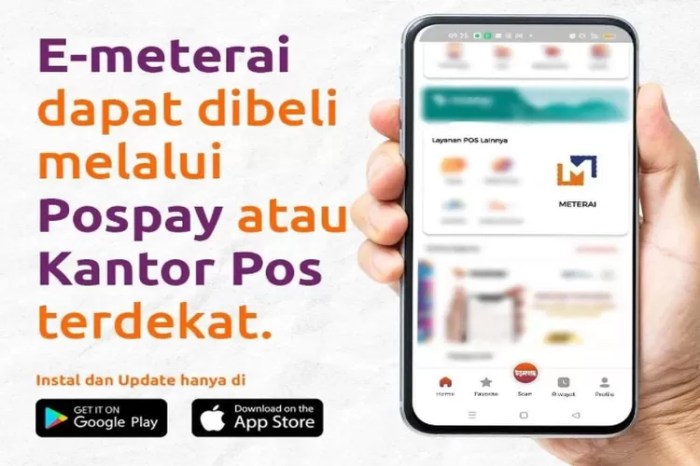 Cara Beli E-Meterai di Kantor Pos dan Aplikasi PosPay untuk CPNS 2024